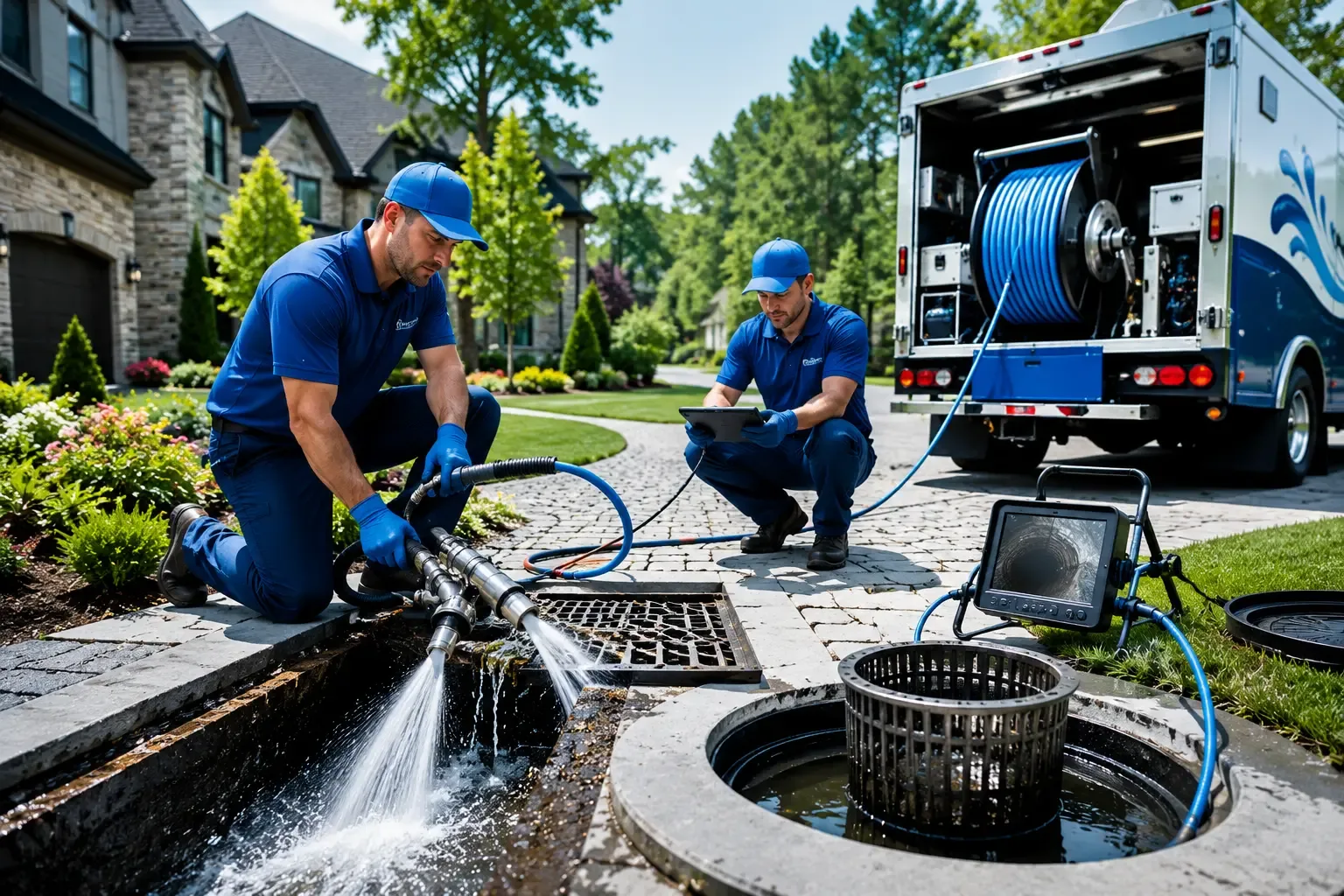 Local outdoor drain cleaning professionals in Benedict, KS